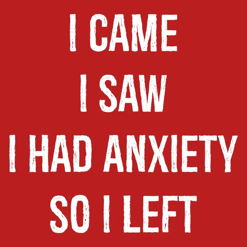 Je suis venu, j’ai vu que j’avais de l’anxiété, alors je suis parti
