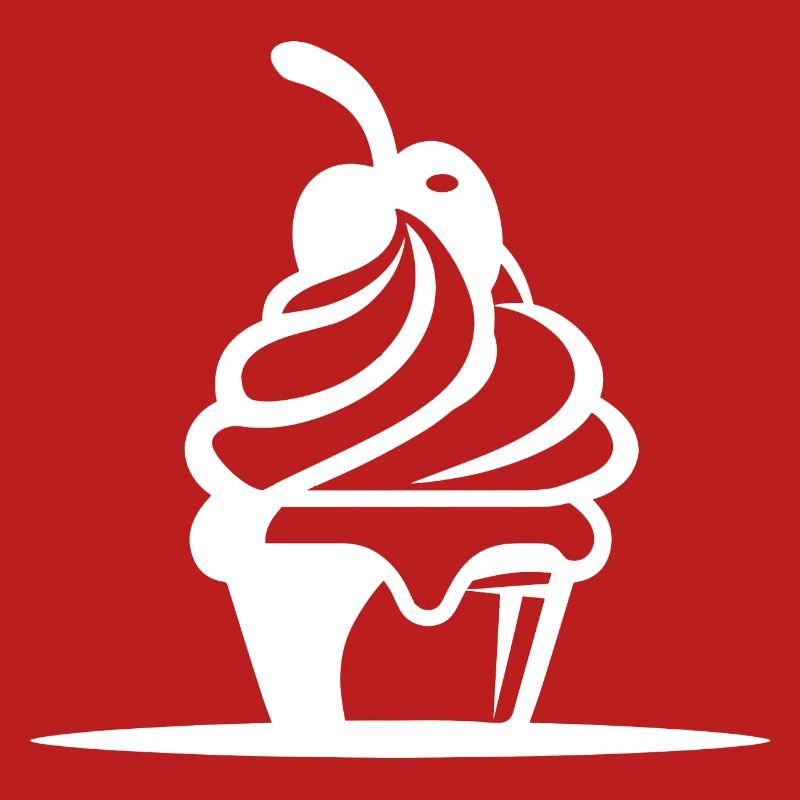 Graphique de crème glacée