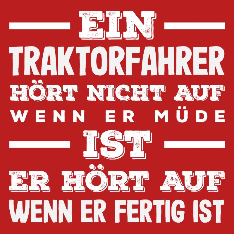 Lustiges Traktorfahrer Geschenk