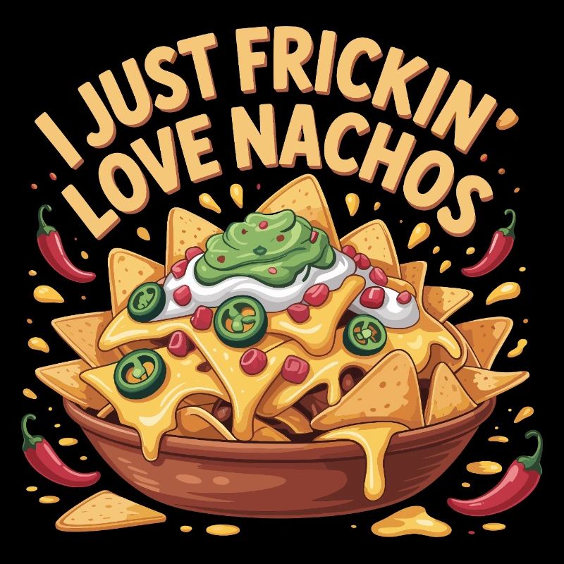 J’adore les nachos mexicains