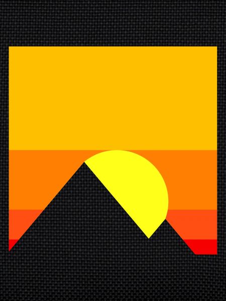 coucher du soleil