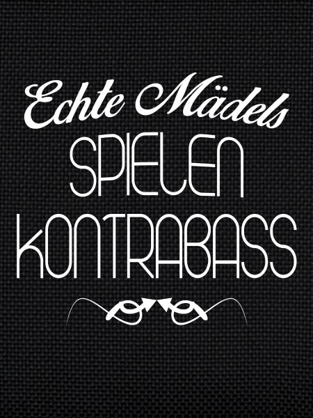 KONTRABASS ECHTE MAeDELS