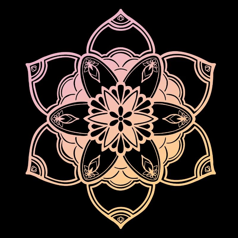 Mandala No. 2 - Ombré -