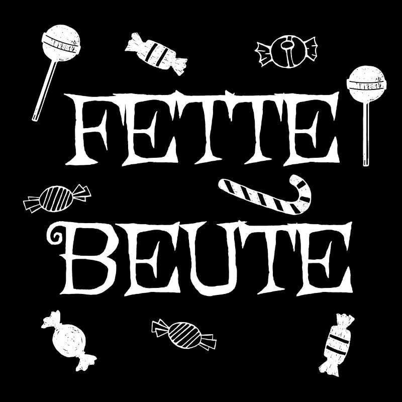 Fette Beute - Halloween Tasche