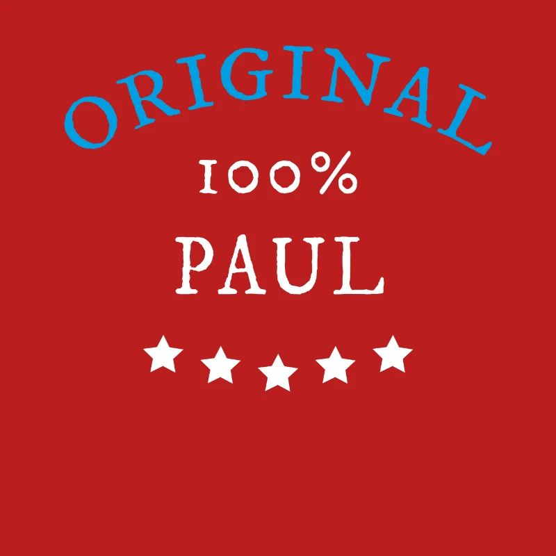 Original 100% Paul, gift, name