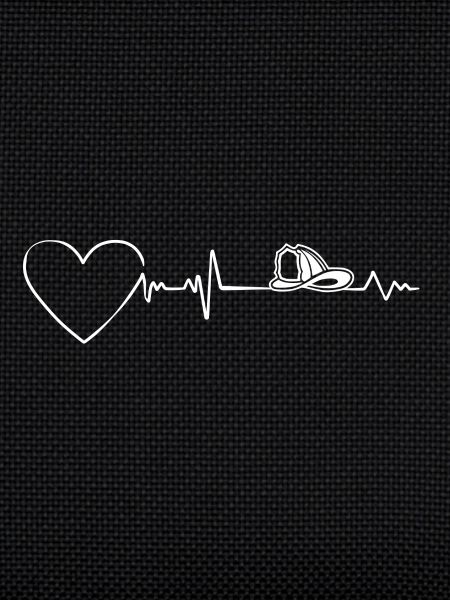 Firefighter heartbeat gift