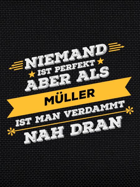 Müller Beruf Geschenk