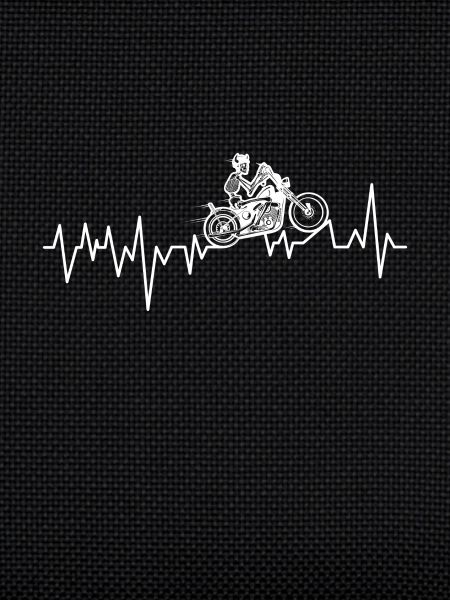 Motorcycle Heartbeat gift