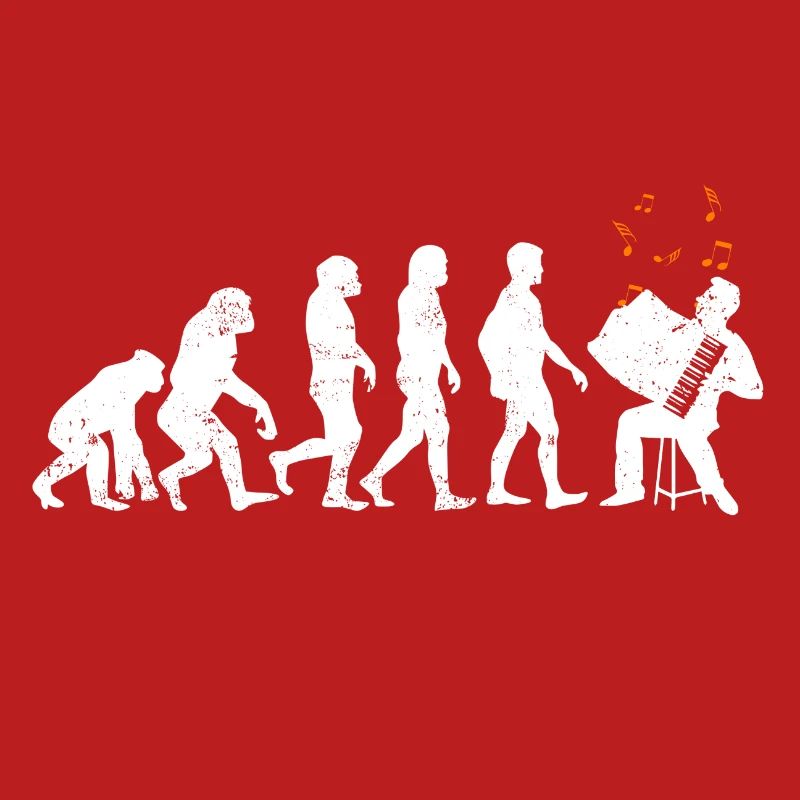 Akkordeon Evolution entwicklung geschenk musiker