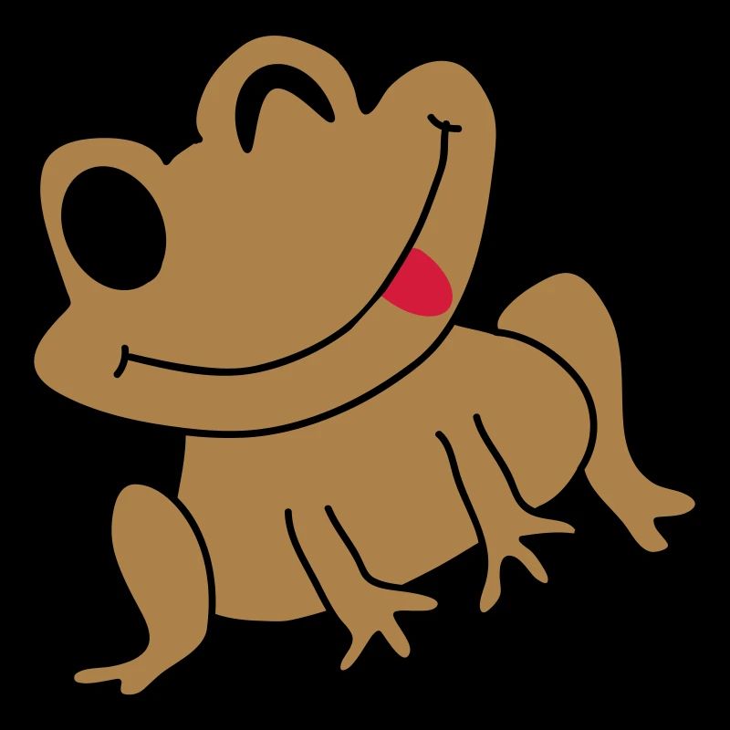 Frosch Idee Glücklich Cartoon Kinder Geschenk