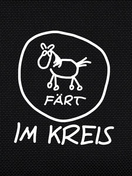 Färt im Kreis weiß | Pferd