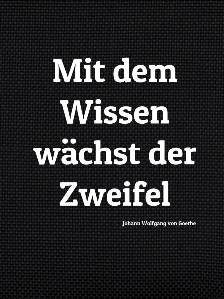 Goethe Citation