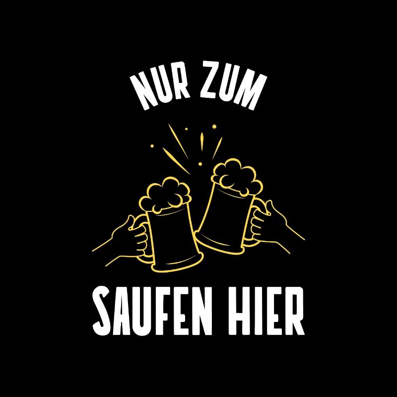 Just to drink here