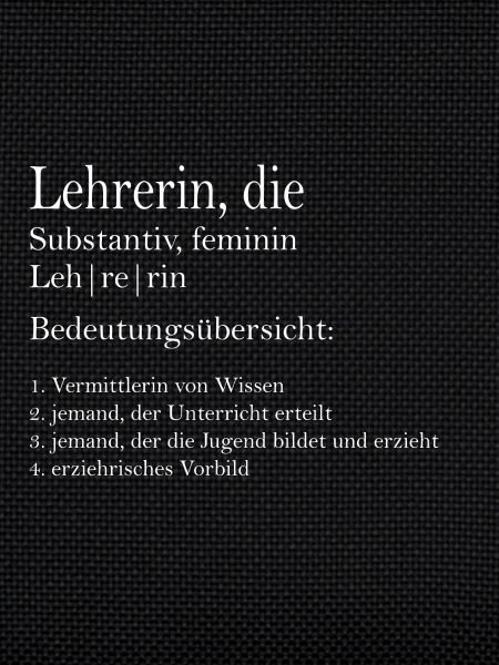 Definition teacher