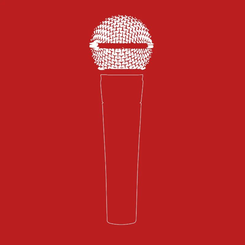 Conception de la silhouette du microphone
