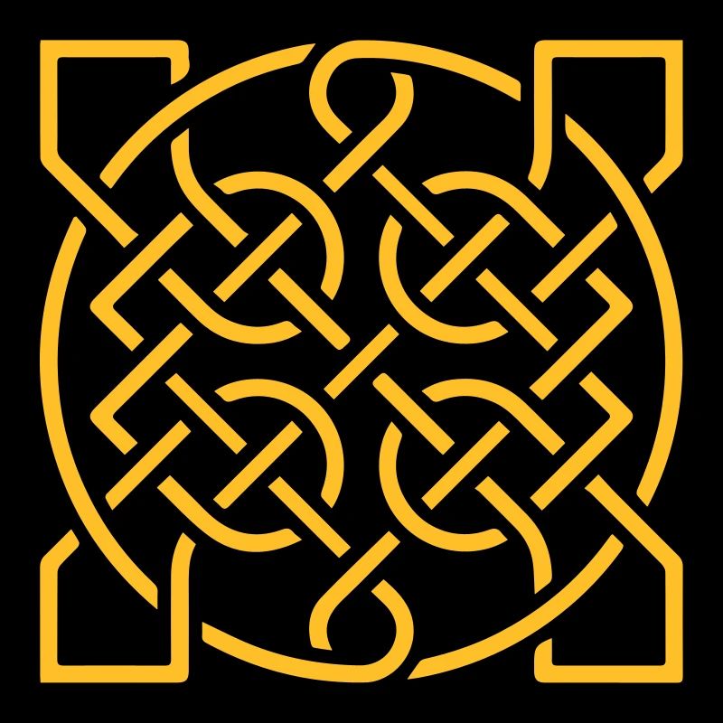 Knot pattern Motif de noeud