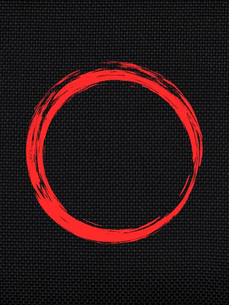 Circle Icon Design Red