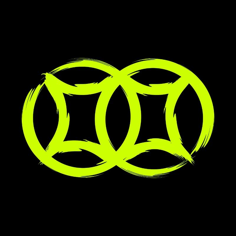 Symbole chinois double chance