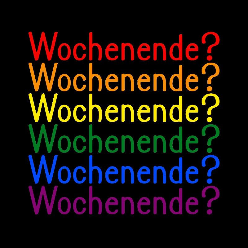 Wochenende Regenbogen LGBT