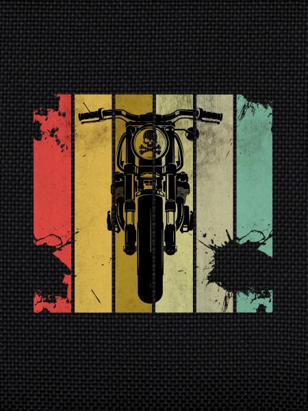 Motorcycle Biker Retro