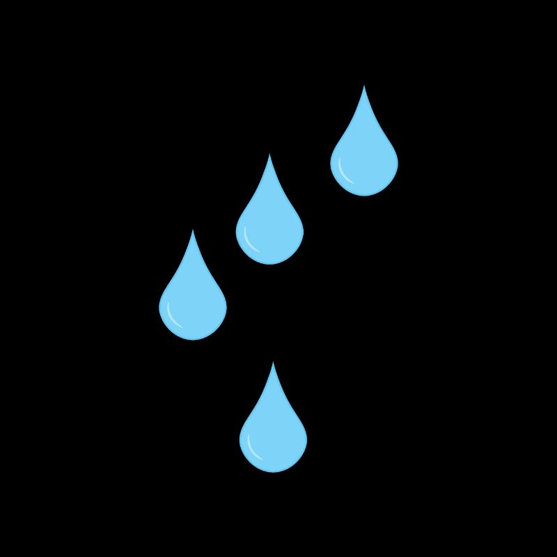 Raindrops icon rain drops