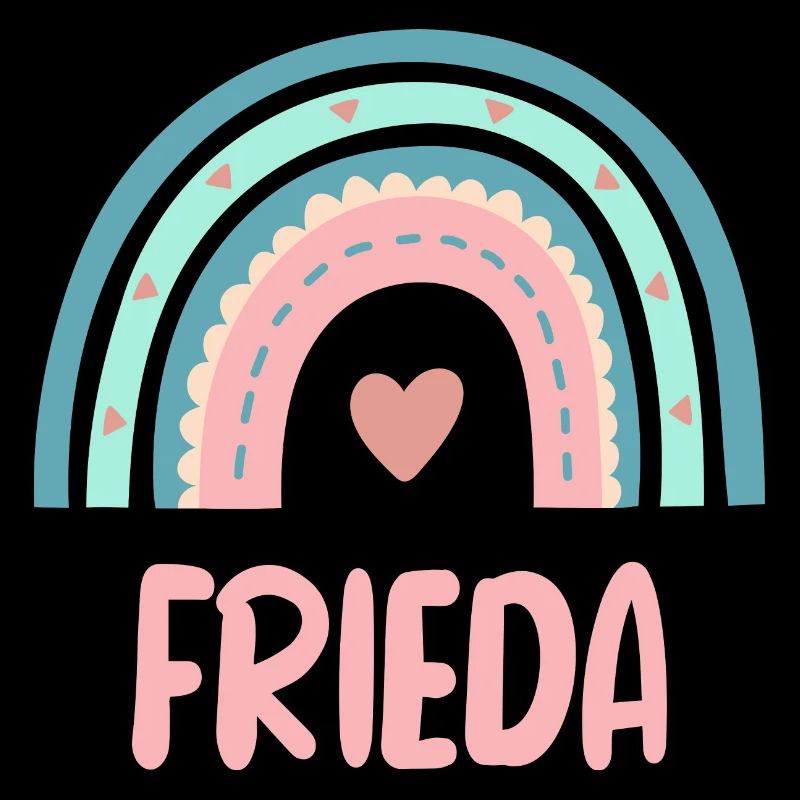 Frieda Name Rainbow Baby