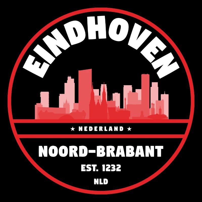 Silhouette du Brabant-Nord d’Eindhoven