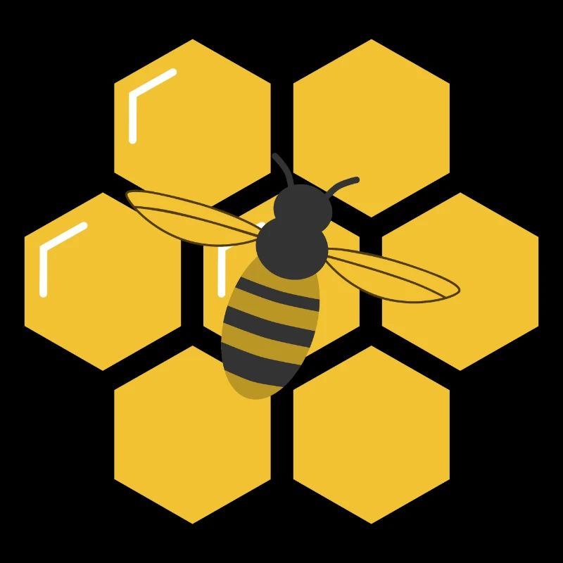 Bee and Honeycomb
