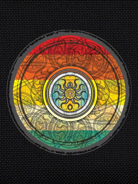 Kaleidoscopic Sun Pattern Context