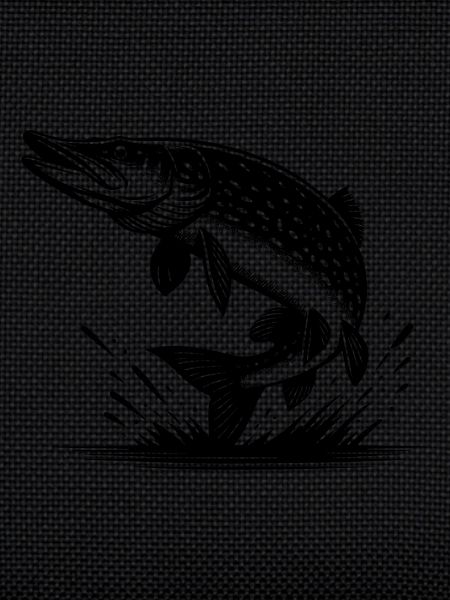 Big Leaping Pike Fish