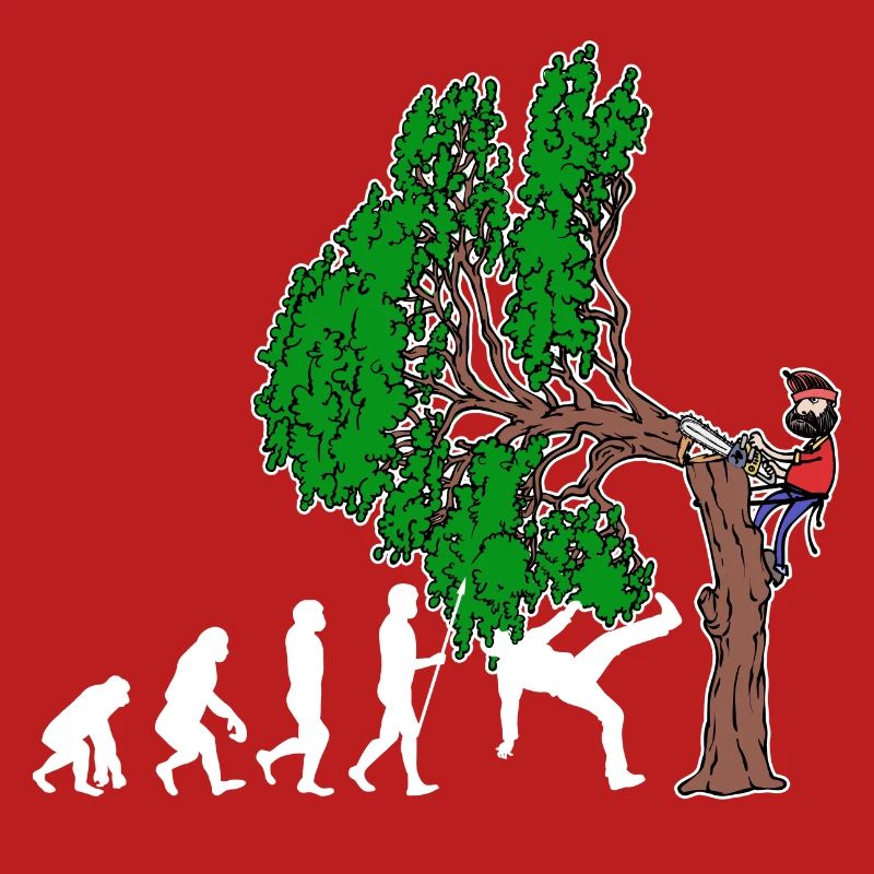 Arbre Evolution Woodwork bûcheron arbre cutter