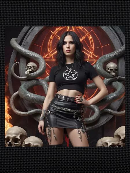 Heavy metal pose