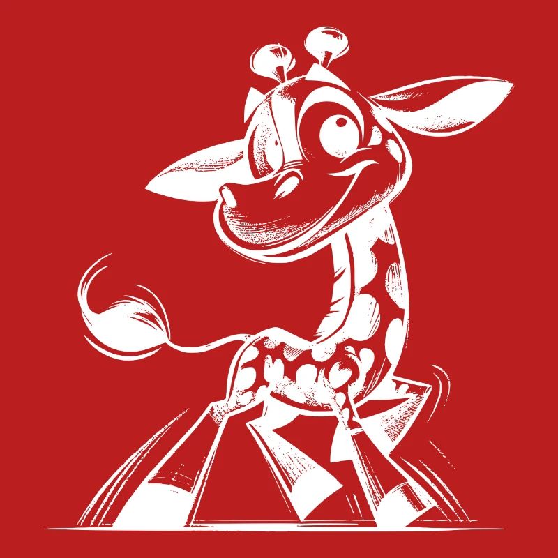 Mignon Dessin De Bébé De Petites Girafes