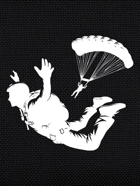 Two hobby skydiving skydiving