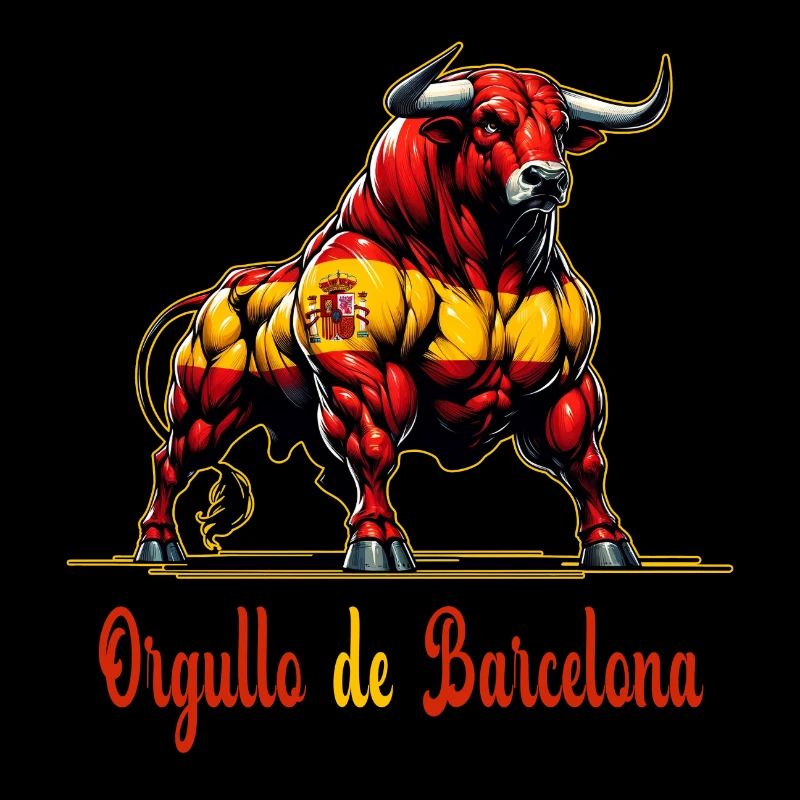 Der Stolz Barcelona Flagge Design