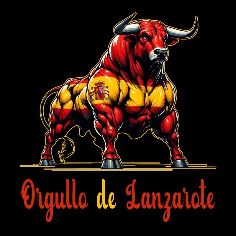 La fierté du design du drapeau de Lanzarote
