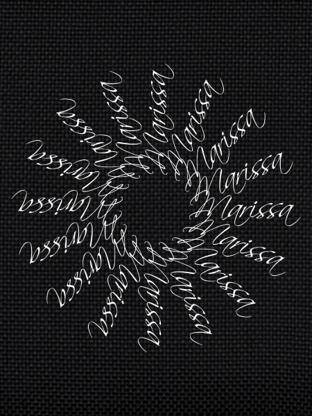 Marissa Name Name Mandala