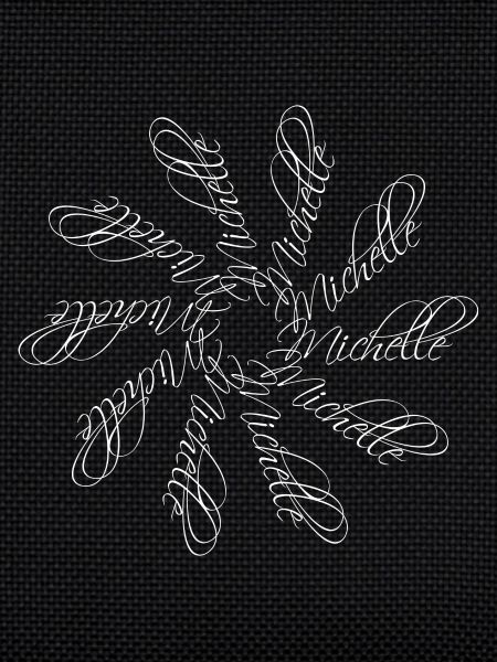 Michelle Name Mandala