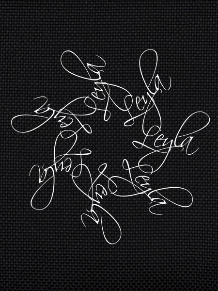 Leyla Name Name Mandala