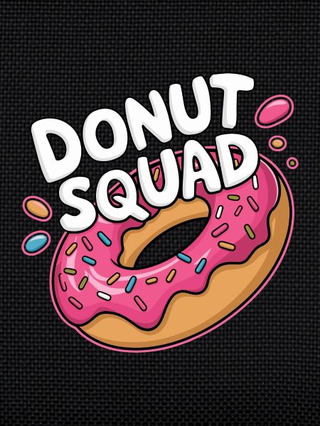 Donut Squad Donuts Doughnut
