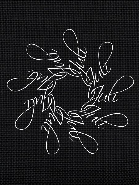 July Name Name Mandala