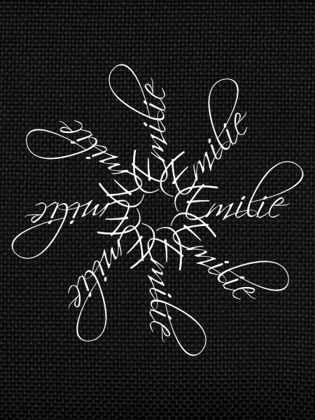 Emilie Name Mandala