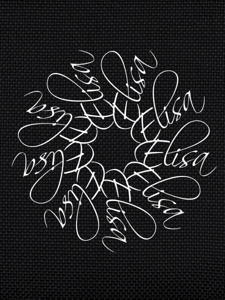 Elisa Name Name Mandala