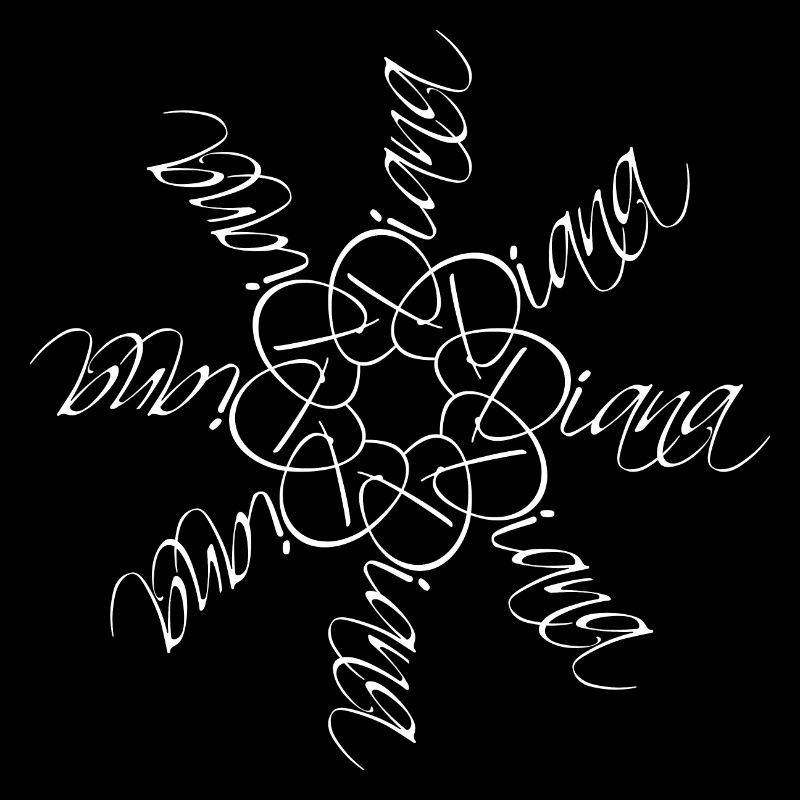 Diana Nom Nom Mandala