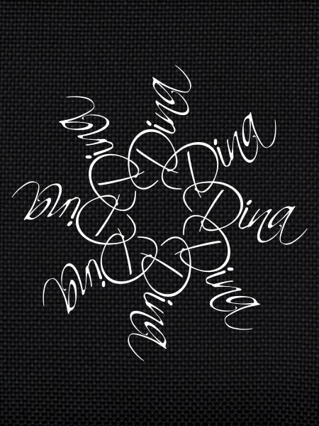 Dina Name Name Mandala