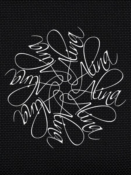 Alina Name Name Mandala