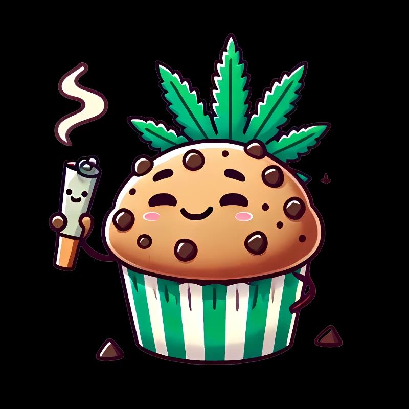 Chill Muffin mit Blattschliff