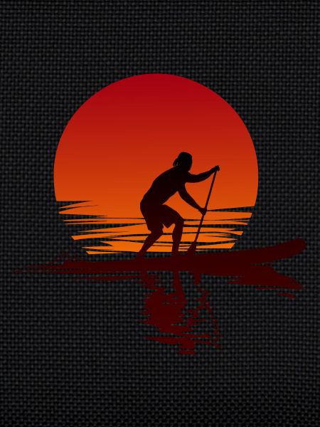 Stand Up Paddle Sunset