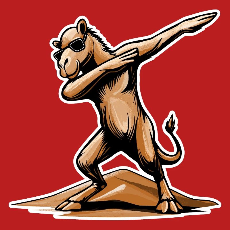 Cool Dab Dance Dromedary – Desert Fun in Dubai