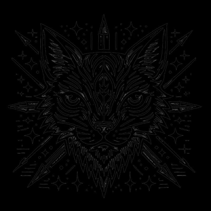 Fierce Double Wildcat Graphic Design